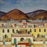 Henrietta Shore, Mexico, oil on canvas