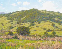 Gary Ray, Malibu Canyon, Spring, 2005, oil on canvas