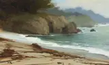 Brian Blood, Gibson Beach, oil on canvas