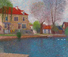 Jean Vollet, (French, 20th Century), oil on canvas