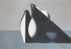 Duilio Barnabè, (Italian, 1914-1961), oil on canvas
