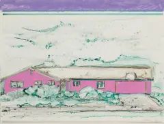 (American, 1930-1992) by Robert Carston Arneson, watercolor and gouache on paper, sold Nov 2005