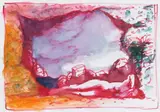 Elmer Bischoff, (American, 1916-1991), ink and watercolor on paper
