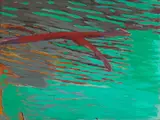 Christopher Brown, (American, b. 1951), oil on board