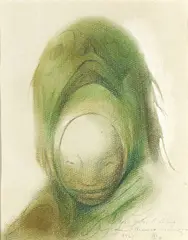 (Mexican, 1917-1995) by Guillermo Meza Álvarez, mixed media on board, sold Nov 2005