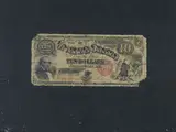 Nicholas Alden Brooks, Ten Dollar Bill, oil on board