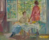 Albert Henry Krehbiel, Summer Vacation, circa 1917, oil on canvas