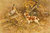 Robert Kennedy Abbett, The Old Fence, oil on masonite