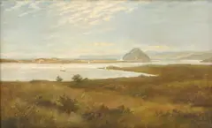 John Sykes, View of El Morro, San Luis Obispo, 1892, oil on canvas