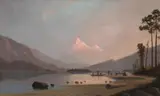 Carl Jonnevold, Mount Baker from Puget Sound
