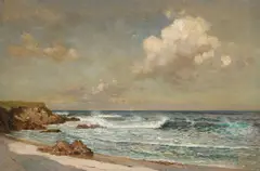 Richard Langtry Partington, California Coast, 1906, oil on canvas