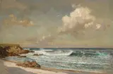 Richard Langtry Partington, California Coast, 1906, oil on canvas