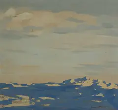 Francis McComas, Reflections, oil on canvas