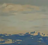 Francis McComas, Reflections, oil on canvas