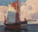 Edgar Alwin Payne, Shadows, French Tuna Boats