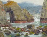 William Posey Silva, Natural Bridge, Palo Colorado, Big Sur (No. 98)