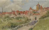 Colin Campbell Cooper, Approaching the Gates of a City