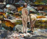 Maurice Logan, Women Bathing in a River