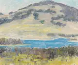 Carmel River (No. 1451) by William Posey Silva, oil on canvas board, offered Aug 2005
