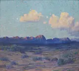 Joseph David Greenbaum, Desert Colors, oil on canvas