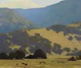 Brian Blood, Afternoon on the Central Coast, oil on canvas