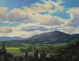 Paul Youngman, Napa Valley, oil on canvas