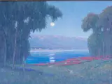 William Dorsey, Montecito Dusk, oil on canvas