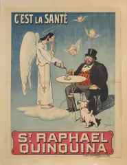 Henry Gerbault, St. Raphael Quinuina, c. 1895, Printer: Carlos Courmont, Paris