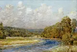 Childe Hassam, River Landscape