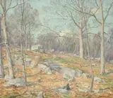 Wilson Henry Irvine, Late Autumn Landscape; Winter Landscape (double-sided)