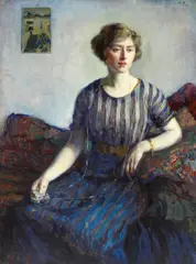 Leon Kroll, Tess Kroll Pergament (The Artist's Sister), 1912, oil on canvas