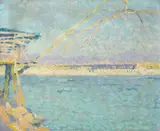 Charles Herbert Woodbury, A View of Perkins Cove, Ogunquit, Maine