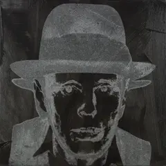 Andy Warhol, Joseph Beuys, 1980, Synthetische Polymere, Serigrafie und Diamantstaub auf Leinwand