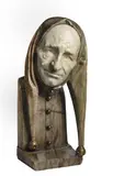 Gotthard Sonnenfeld, Eulenspiegel, Early 20th century, two kinds of marble