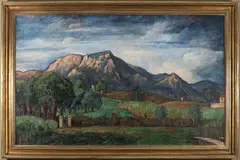 Josef Hubáček, Corsica, 1928, Oil on canvas
