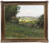 Stanislav Lolek, Summer Landscape, Around 1910, Oil on canvas