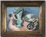 Jan Bauch, Still Life with a Jug and Grapes