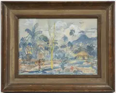 Maxim Kopf, Tahiti, 1930s, Watercolour, paper