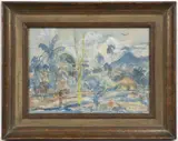 Maxim Kopf, Tahiti, 1930s, Watercolour, paper