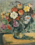 Nikola Tanev, Still Life with Flowers