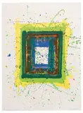 Papierski Portfolio by Sam Francis, 1992, The complete set of seven lithographs on Rives BFK paper, sold May 2021