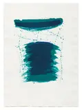 Very First Stone by Sam Francis, 1959-1968, Two-color lithograph on Crisbrook paper, sold May 2021