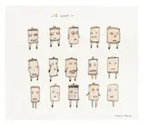 Marcel Dzama, Untitled (Ten Cans)
