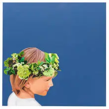 Charlotta Westergren, Midsommar Flicka (The Midsummer Girl), 2003, Oil and car enamel on aluminum
