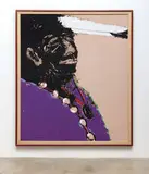 Fritz Scholder, Indian with Peace Medal, 1972, Oil on canvas