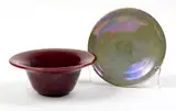 Plate by Beatrice Wood, Luster glazed earthenware, sold Feb 2021