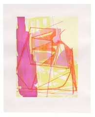 Amy Sillman, R & E; O & N (2), 2007, Etching and aquatints on paper