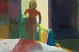 Paul Wonner, Untitled (Nude), c. 1961, Watercolor on paper