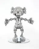 No Future Companion (Silver Chrome) by Kaws, 2008, Silver chrome coated metal, sold Feb 2021
