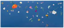 Charlotta Westergren, Midsommar Fortrollning (Midsummer Magic), 2003, Oil and car enamel on aluminum